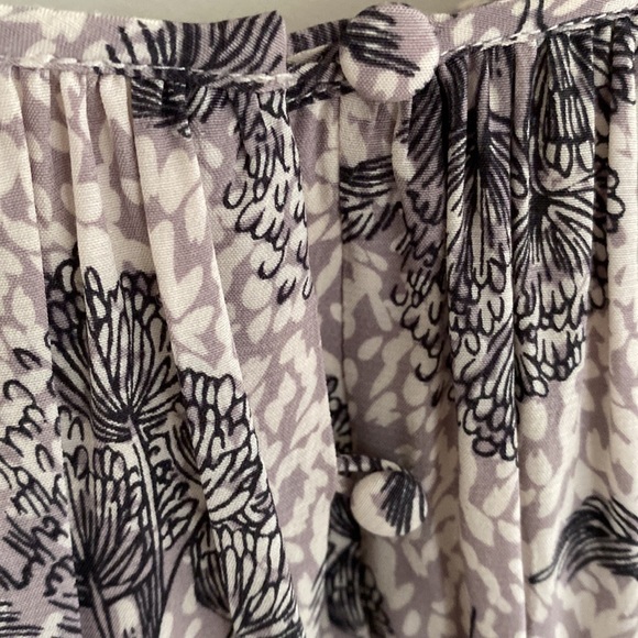 Boden Spring Floral Lilac Dress - Picture 8 of 13